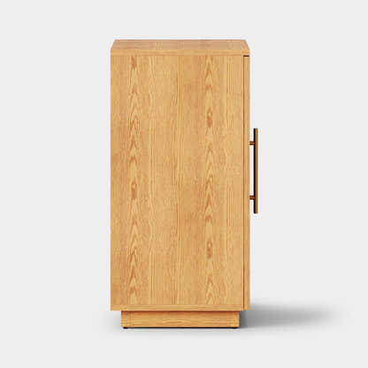 Holt 126″ Medienkonsole aus Eiche (4er-Set) 