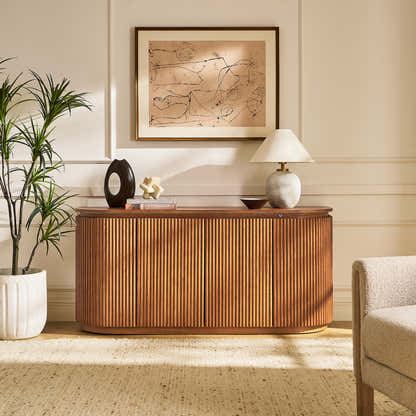 Ewan Sideboard aus Eiche, 160 cm