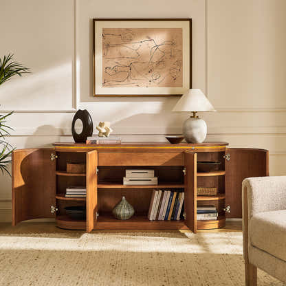 Ewan Sideboard aus Eiche, 160 cm