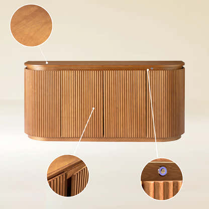 Ewan Sideboard aus Eiche, 160 cm