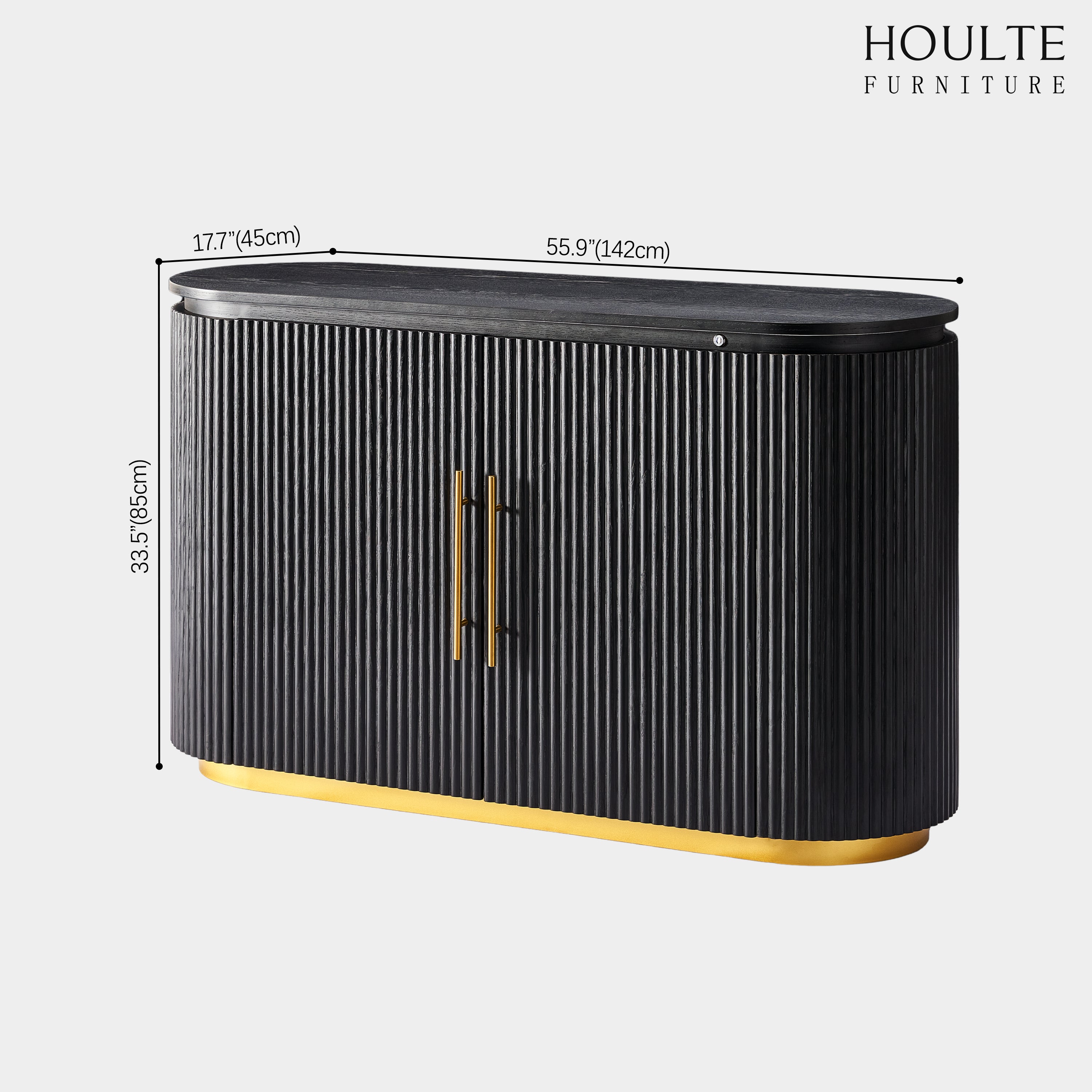 Holton Oak Medienkonsole, 94 Zoll breit