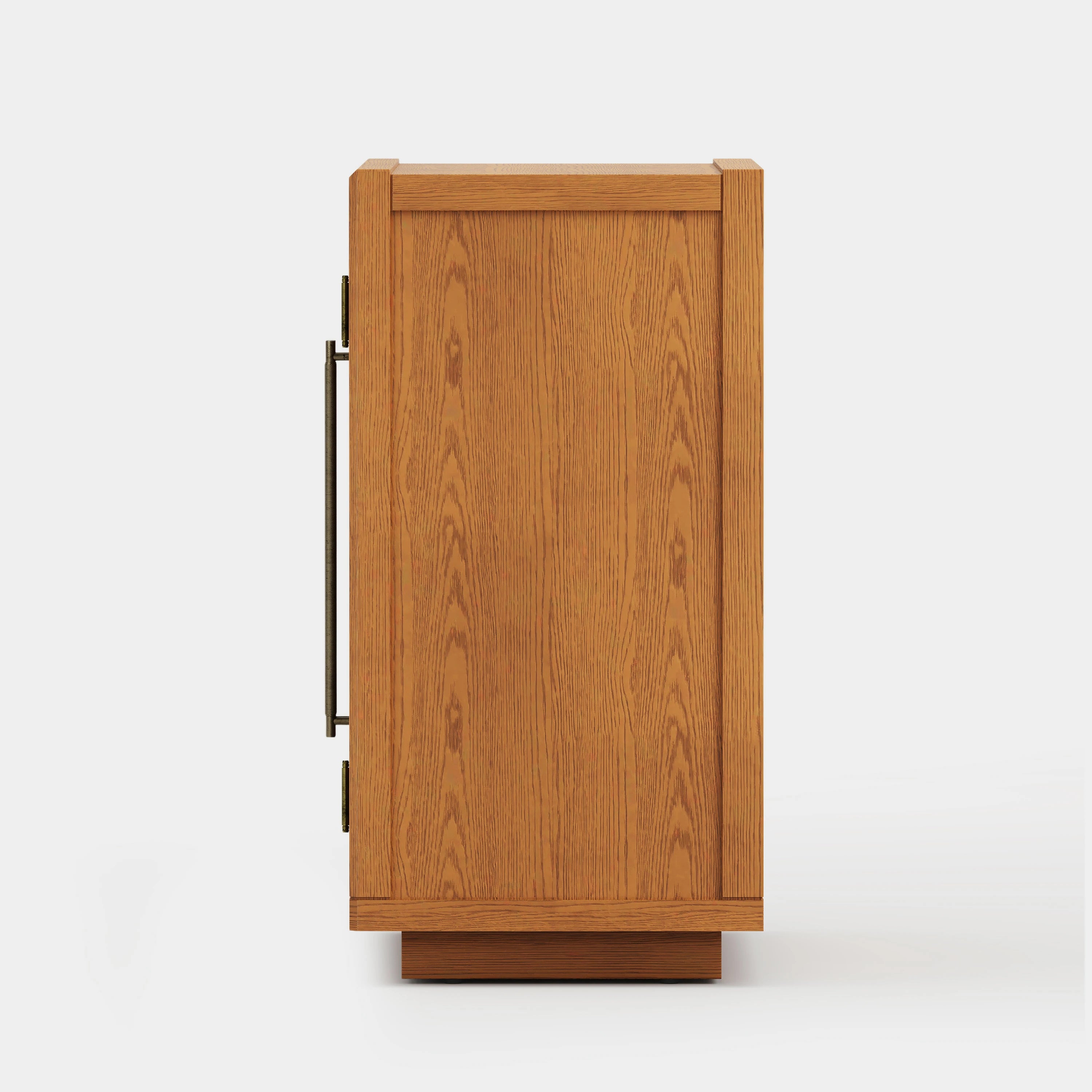 Alvar Arched 157,5″ Modulare Medienkonsole aus Eiche (5er-Set)