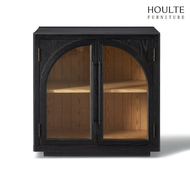 Alvar Arched 94,5″ Modulare Medienkonsole aus Eiche (3er-Set)
