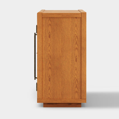 Alvar Arched 94,5″ Modulare Medienkonsole aus Eiche (3er-Set)