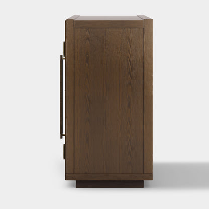 Alvar Arched 94,5″ Modulare Medienkonsole aus Eiche (3er-Set)