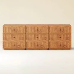 Avery Oak 9-Drawer Chest 90