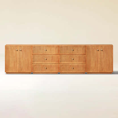 Avery Oak Modular Sideboard 120"W