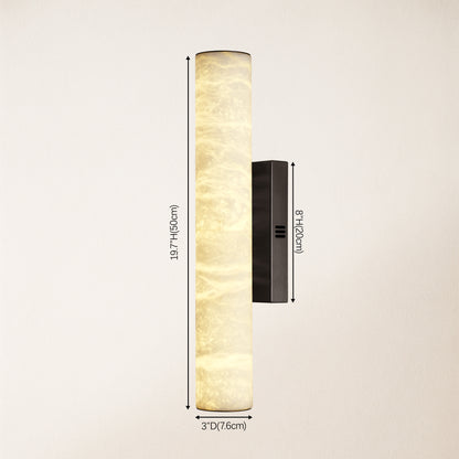 Sylvia Palladian Alabaster Wandleuchte 20"H