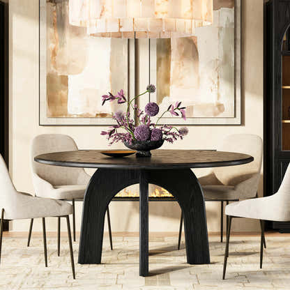 Satina Round Dining Table 60"