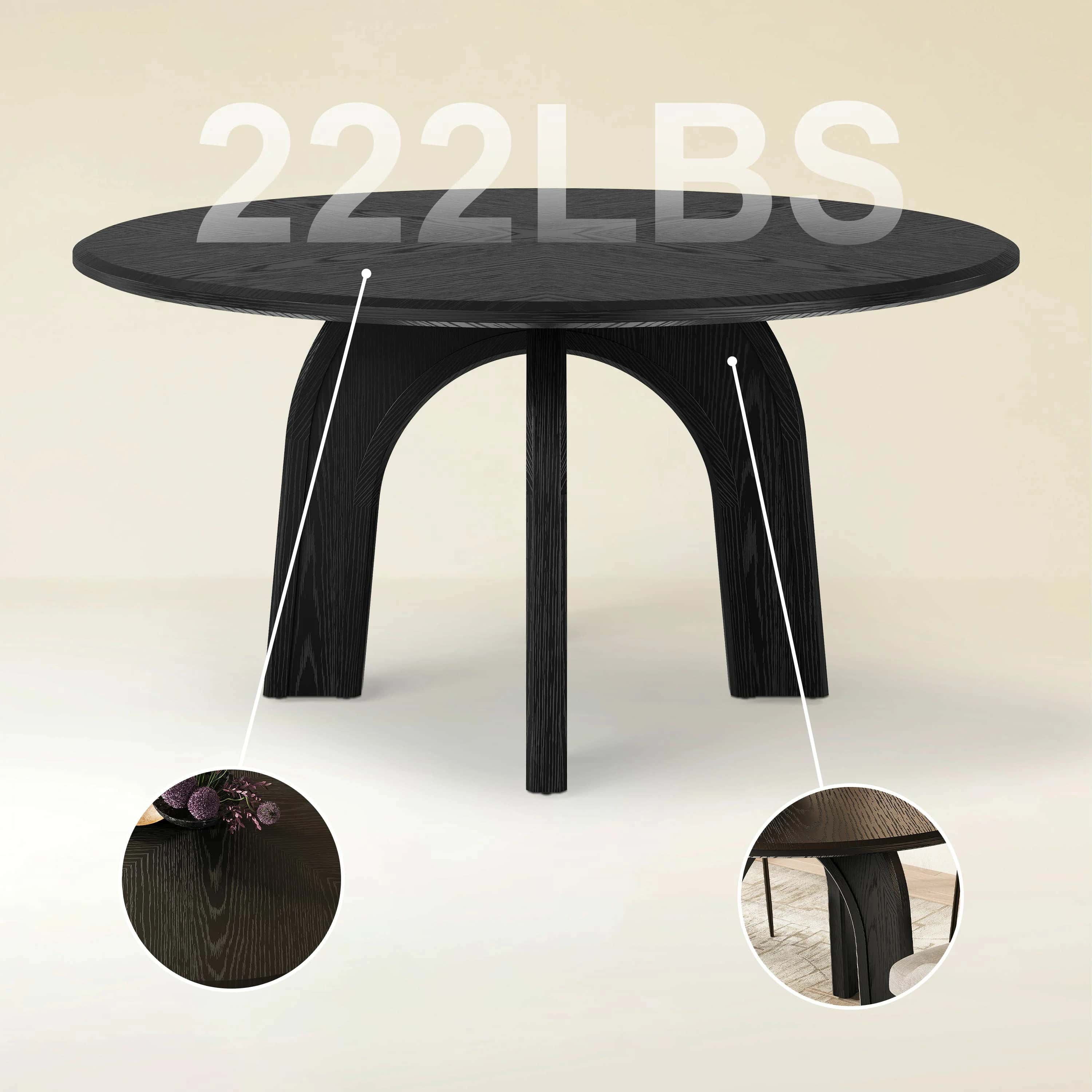 Satina Round Dining Table 60"