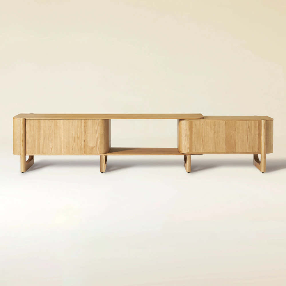 Ausziehbarer TV-Ständer Silas 80" bis 110"