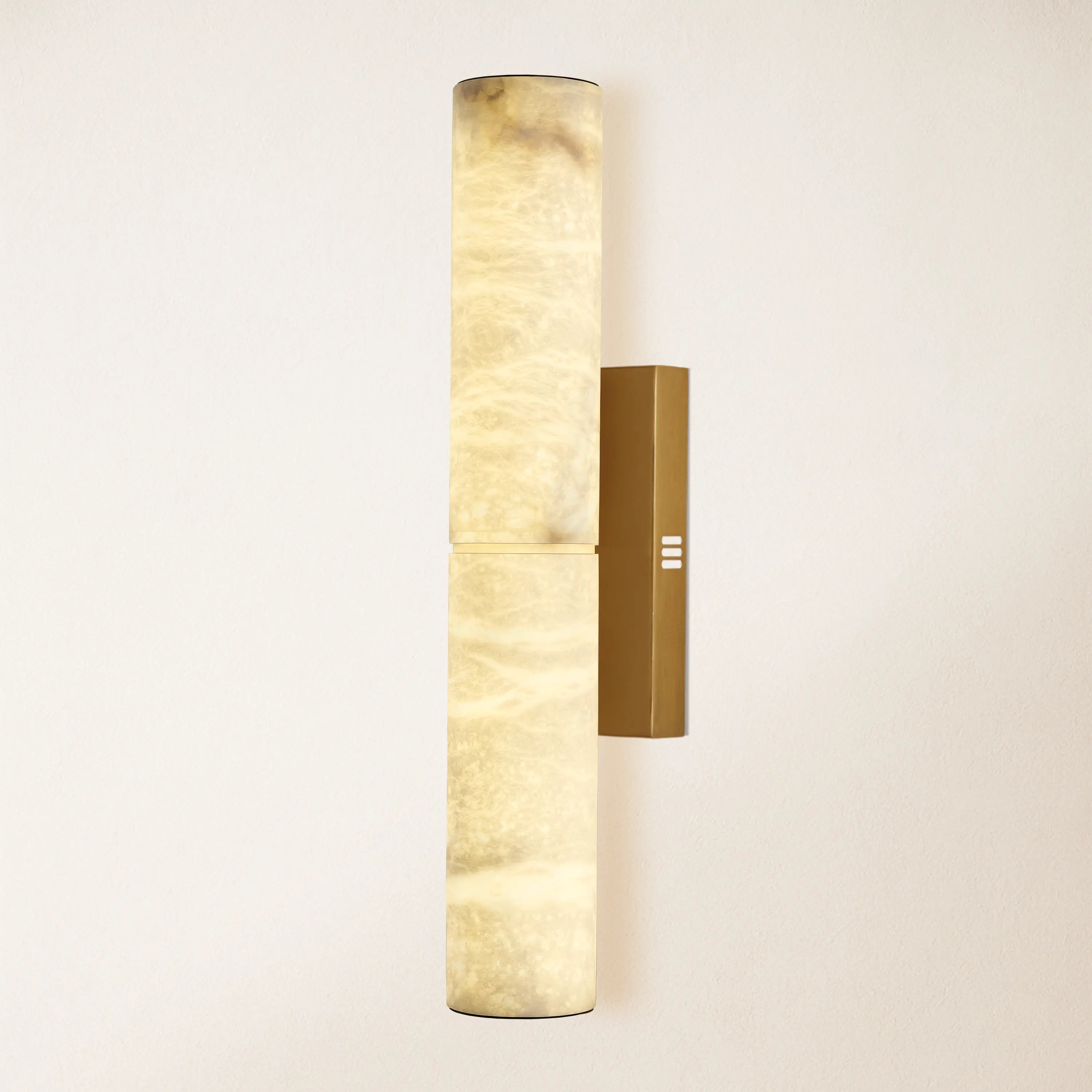 Sylvia Palladian Alabaster Wandleuchte 20"H