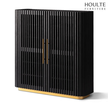 Holton 47"H Eichenholz-Aufbewahrungsschrank