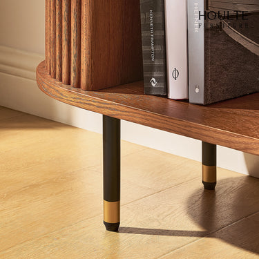 Ausziehbare Medienkonsole Ewan Oak, 78,74" bis 110,24"