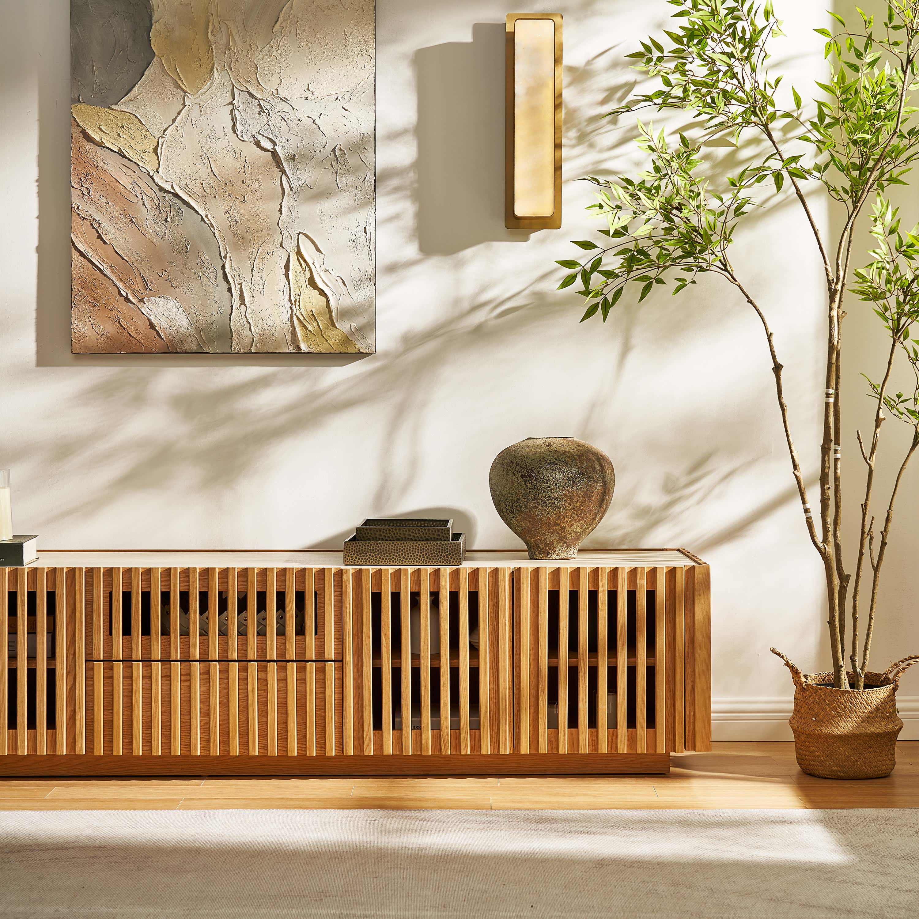 Isla Oak Medienkonsole 80"