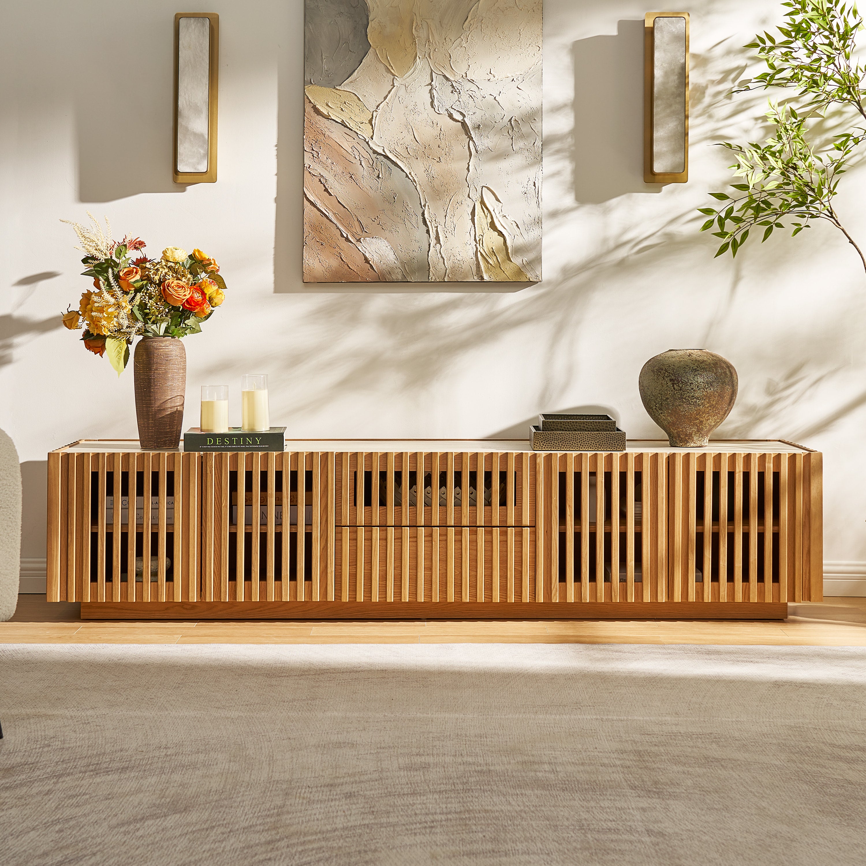 Isla Oak Medienkonsole 80"