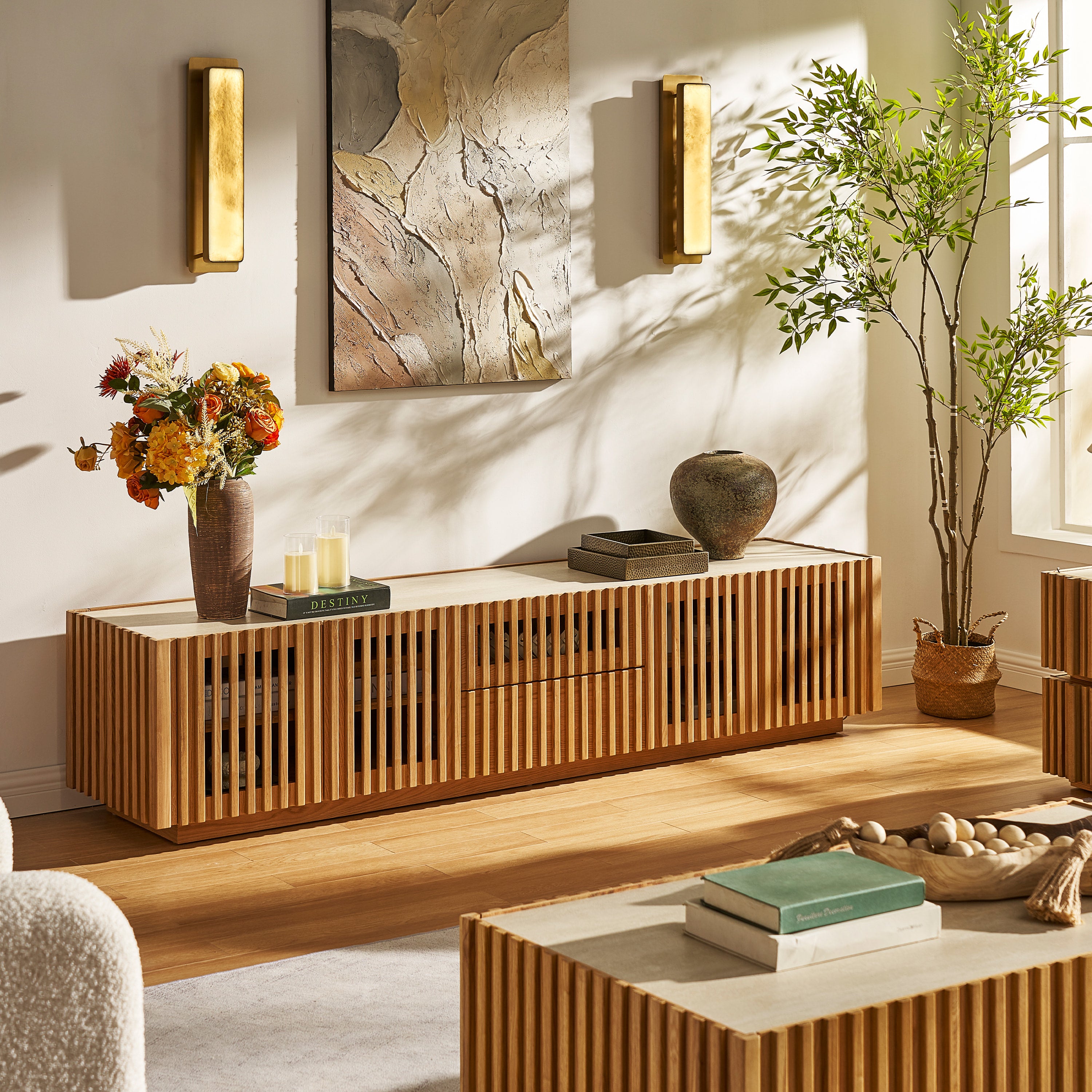 Isla Oak Medienkonsole 80"