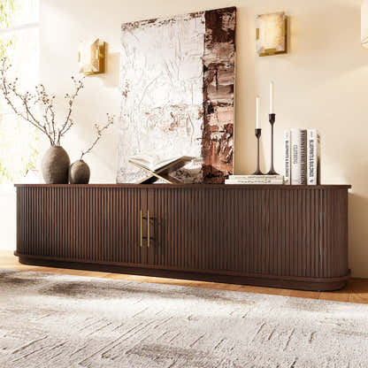 Sledin Sliding Door Media Console 84"W