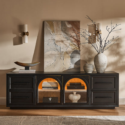 Alvar Oak Medienkonsole 80"B