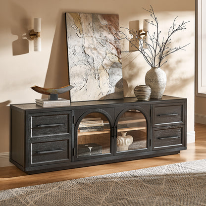 Alvar Oak Medienkonsole 80"B