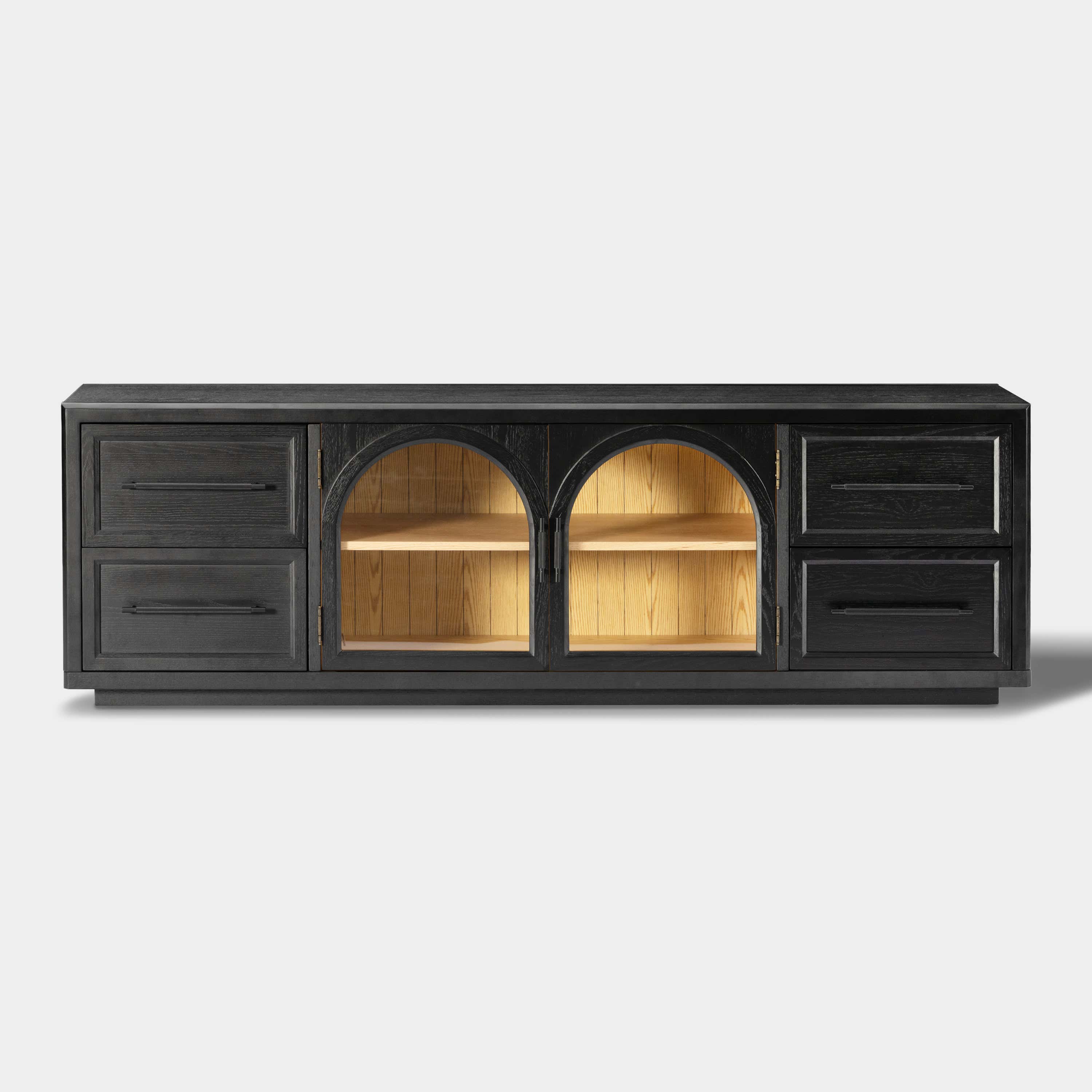 Alvar Oak Medienkonsole 80"B