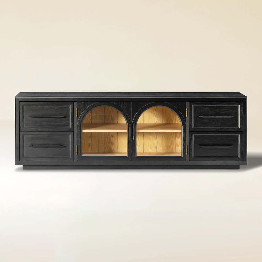 Alvar Oak Medienkonsole 80"B