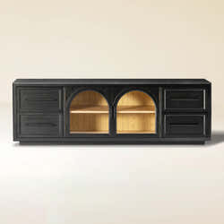 Alvar Oak Medienkonsole 80