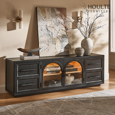 Alvar Oak Medienkonsole 80"B