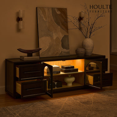 Alvar Oak Medienkonsole 80"B