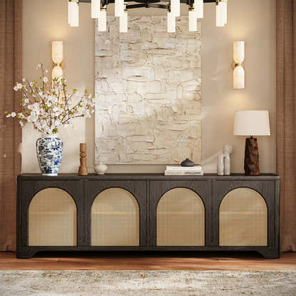 Cory OAK Media Console 80"