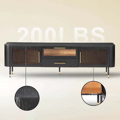 Ewan Oak Medienkonsole 80"B