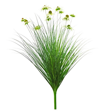 Künstlicher Chrysanthemen-Spray mit 11 Blütenköpfen, 78,7 cm hoch