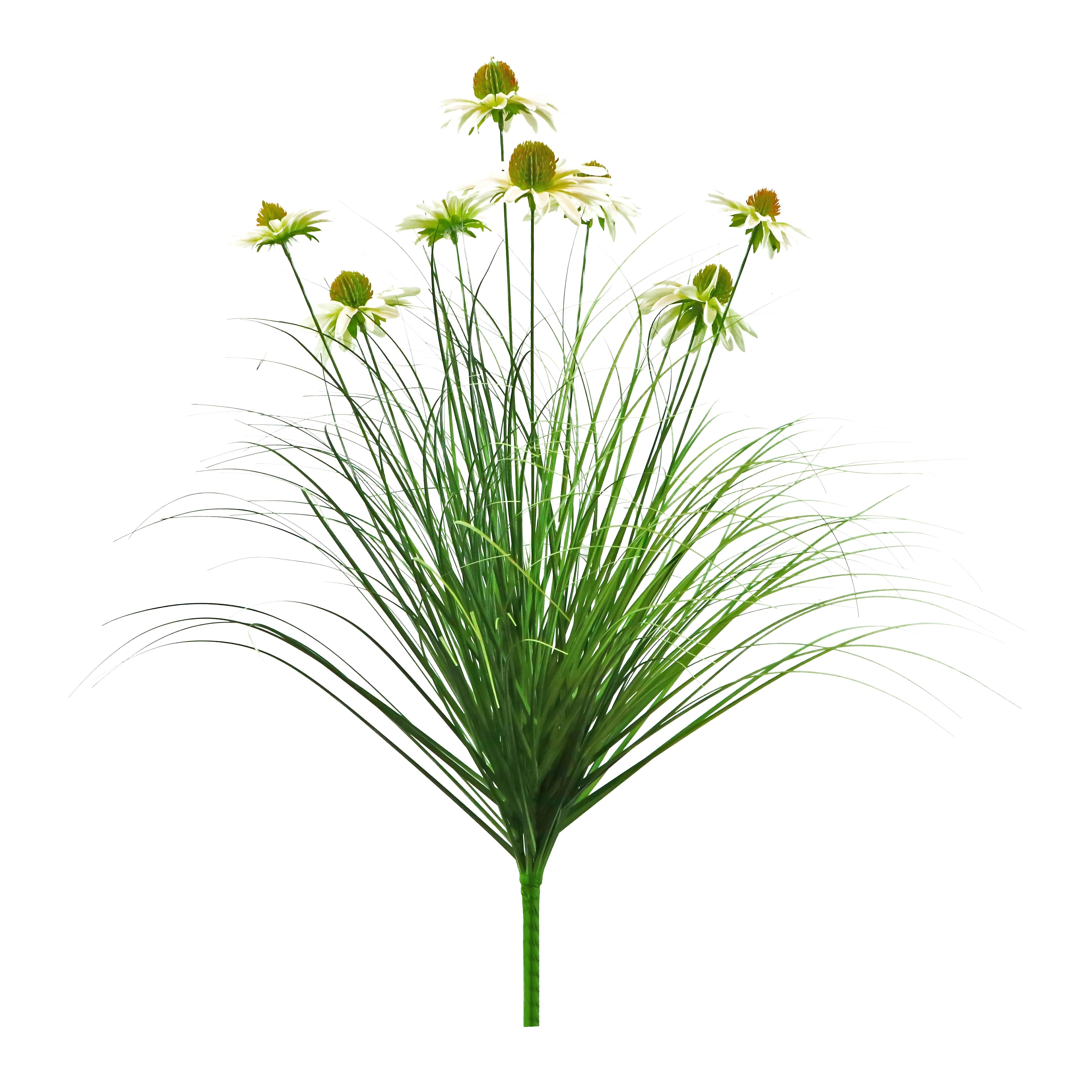 Künstlicher Chrysanthemen-Spray mit 8 Köpfen, 12,7 cm hoch