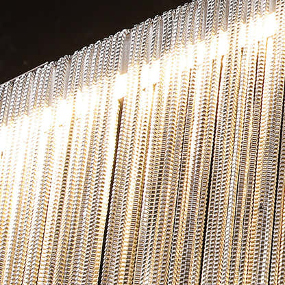 Teresa Cadena Steel Tassel Modern Chandelier 32"W