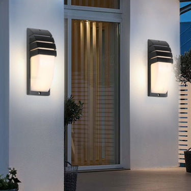 Bewegungssensor Wasserdichte LED-Wandleuchten für den Balkon-Terrassengang im Freien
