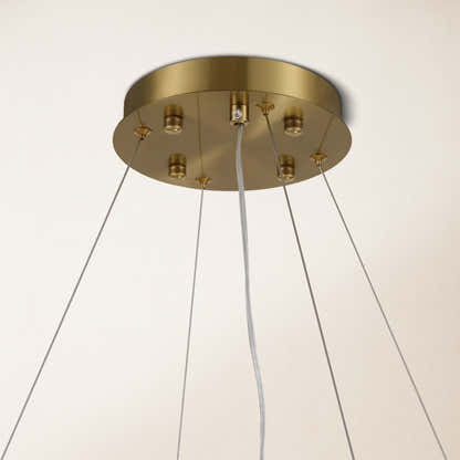 Sawyer Alabaster Round Chandelier 32"