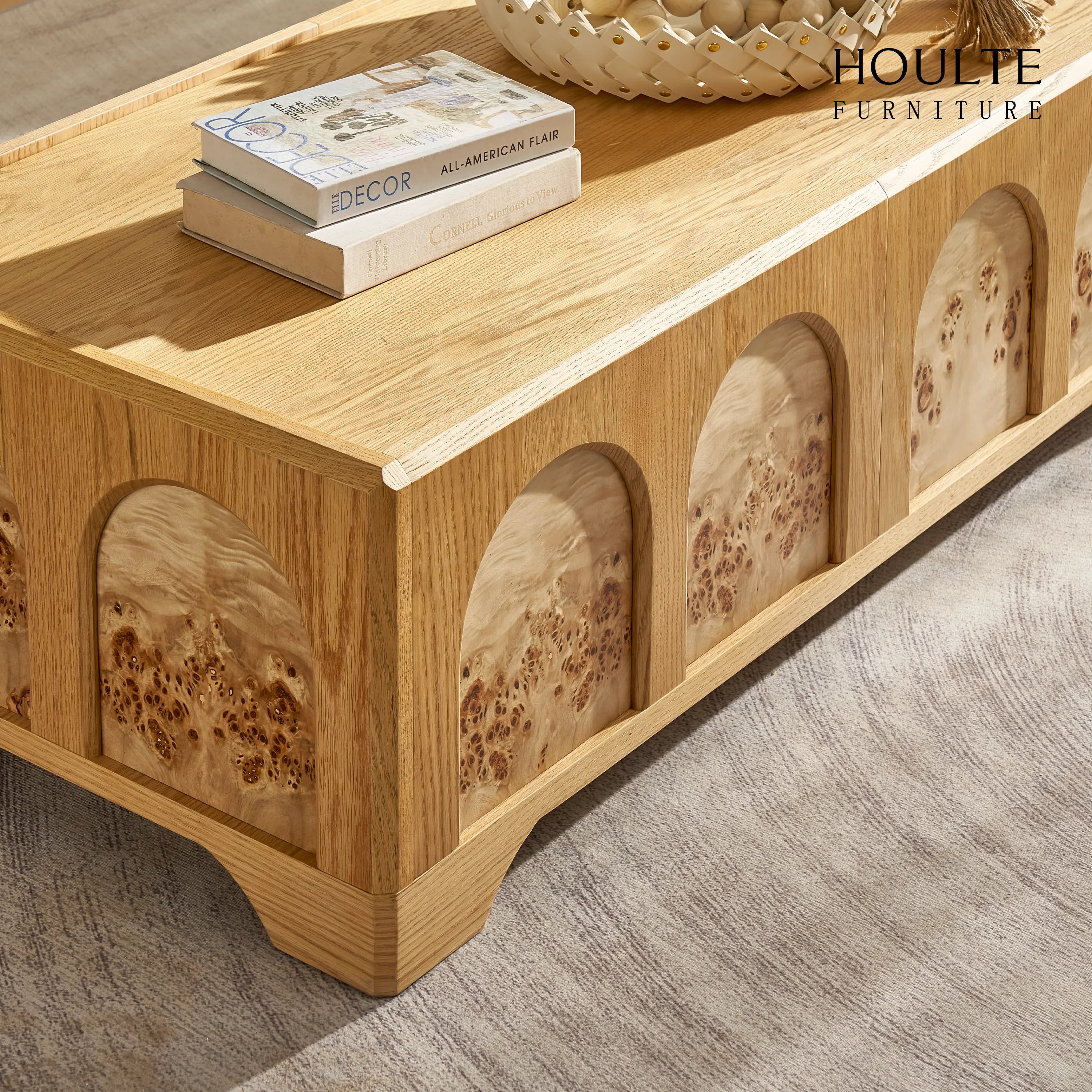 Couchtisch Aurora aus Eiche, 119,4 cm