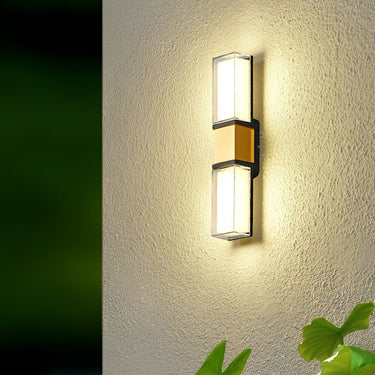 Kreative Up- und Down-Leuchten Wasserdichte LED-Wandleuchten Außenwandleuchten