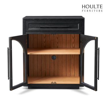 Alvar gewölbtes 96" Sideboard aus Eiche mit Schubladen (3er-Set)