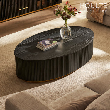 Couchtisch Holton aus Eiche, 139,9 cm hoch