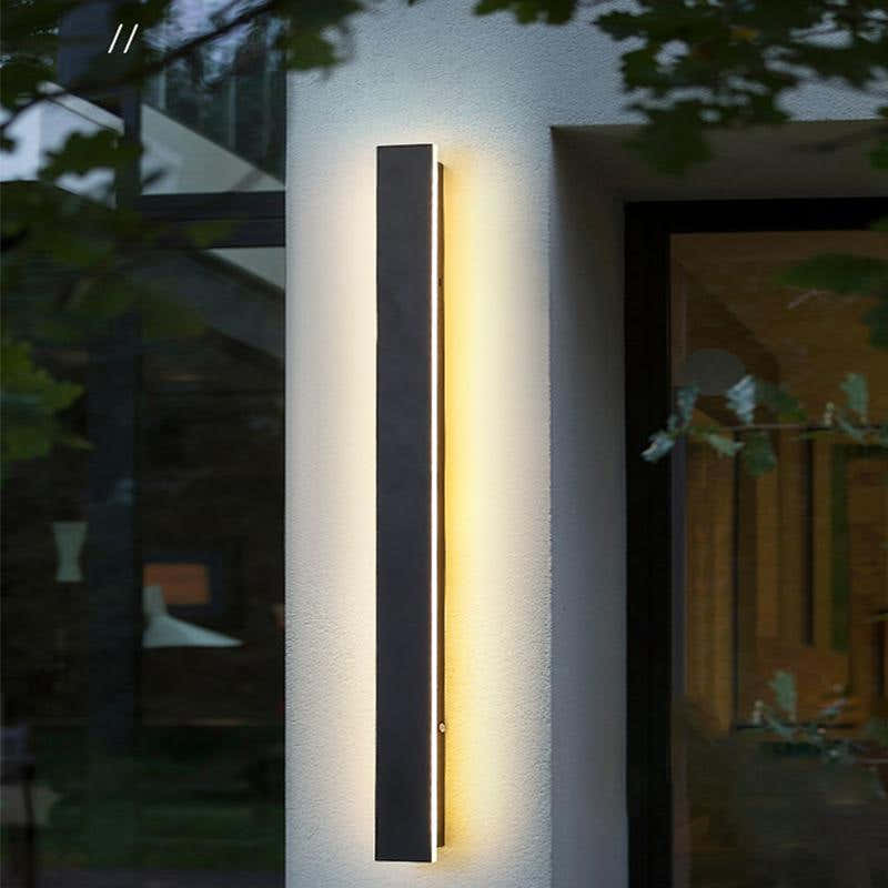 Polarium Linear Waterproof Outdoor Wall Light