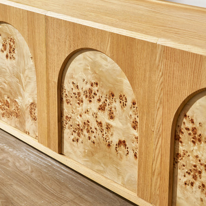 Aurora Oak Medienkonsole 80"