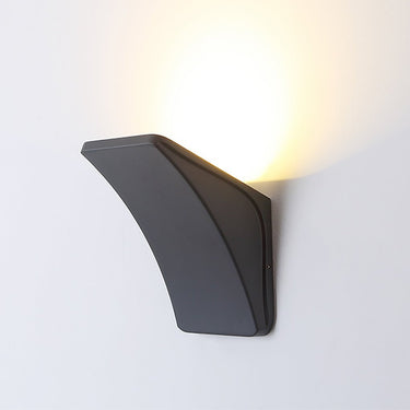 Einzigartige LED 12W Schwarz Moderne Wandleuchten Wand Lampe Outdoor Wand Lichter