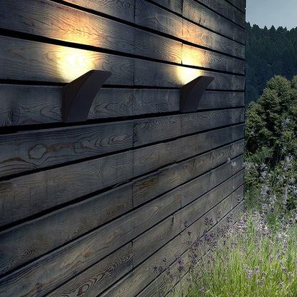 Einzigartige LED 12W Schwarz Moderne Wandleuchten Wand Lampe Outdoor Wand Lichter