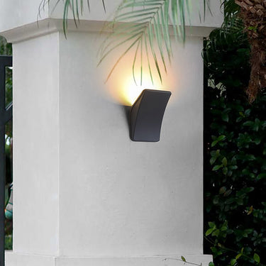 Einzigartige LED 12W Schwarz Moderne Wandleuchten Wand Lampe Outdoor Wand Lichter