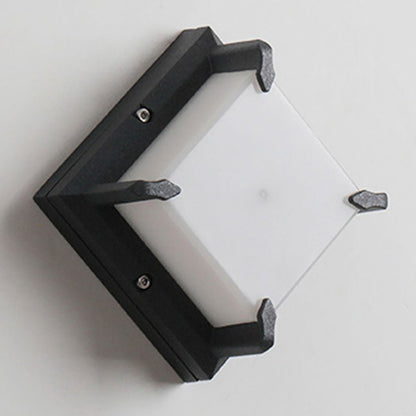 Moderne, minimalistische, wasserdichte LED-Wandleuchte für den Außenbereich, für Terrasse, Balkon, Garten