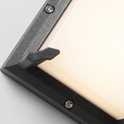 Moderne, minimalistische, wasserdichte LED-Wandleuchte für den Außenbereich, für Terrasse, Balkon, Garten