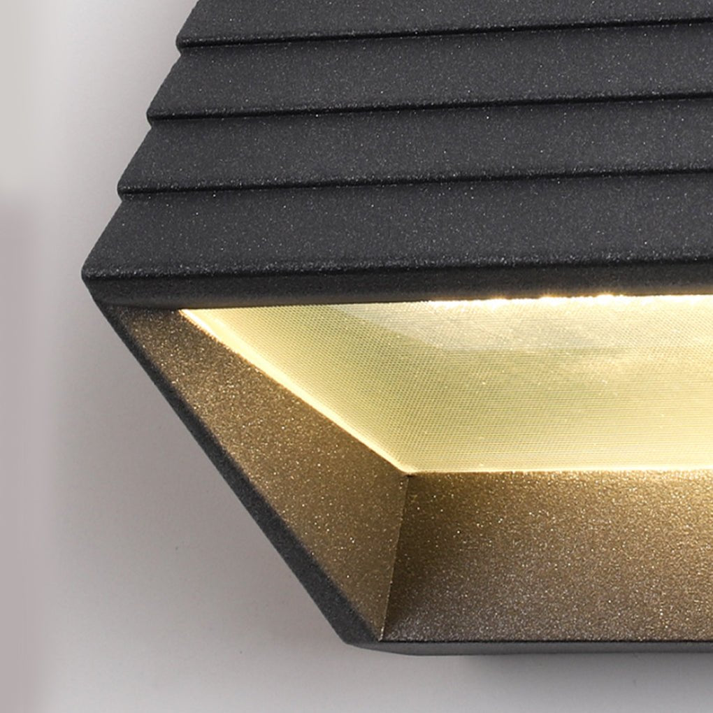 Moderne minimalistische wasserdichte LED-Wandleuchte für den Außenbereich für Villa, Garten, Balkon, Treppe