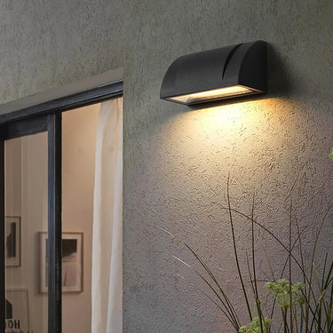 Moderne, minimalistische, wasserdichte LED-Wandleuchte für den Außenbereich, für Terrasse, Balkon, Garten
