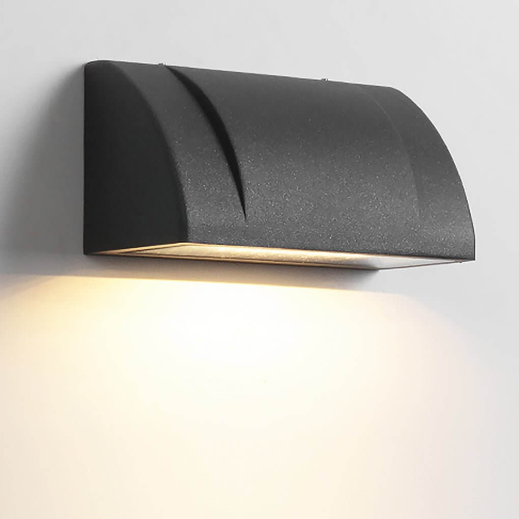 Moderne, minimalistische, wasserdichte LED-Wandleuchte für den Außenbereich, für Terrasse, Balkon, Garten